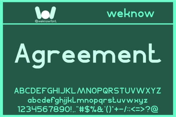 Agreement: A Versatile Display Font for Impactful Marketing