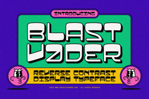 Boost Your Campaign with Blastvader: A Retro Display Font