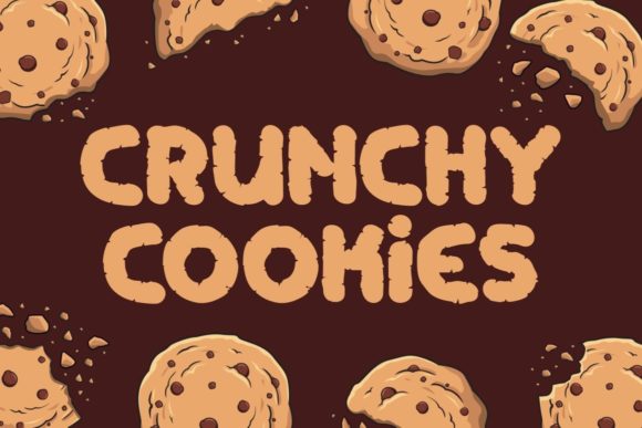 Crunchy Cookies: A Playful Display Font for Engaging Content
