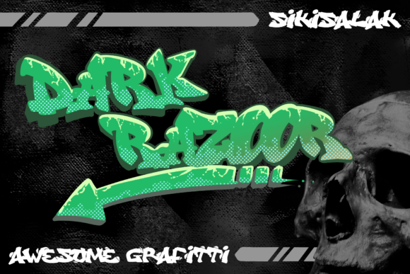 Dark Razoor: The Perfect Urban Display Font for Your Next Campaign