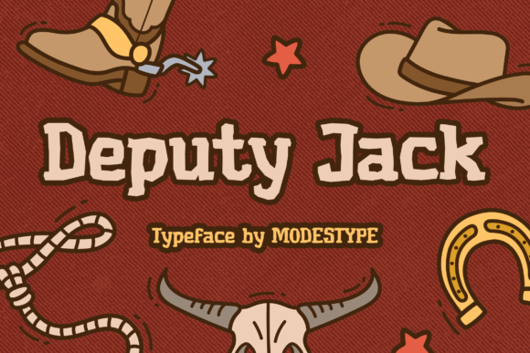 Deputy Jack: A Cool, Casual Vintage Display Font