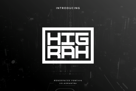 Discover Higrah: A Bold Font for Your Brand's Identity
