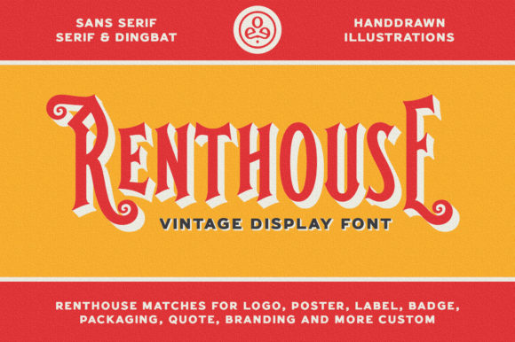 Discover Renthouse: A Versatile Trio Font for Creative Branding