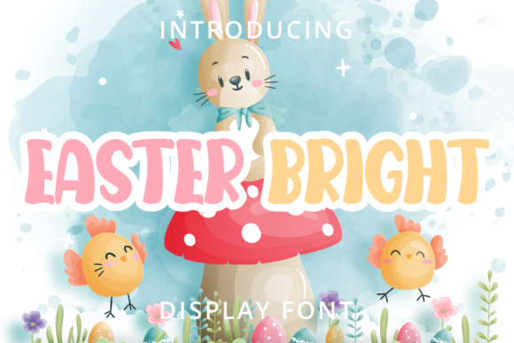 Easter Bright: A Display Font for Engaging Editorial Design