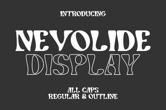 Elevate Your Editorial Design with Nevolide Font