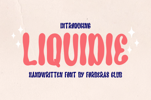 Enhance Your Brand with Liquidie: A Premium Display Font