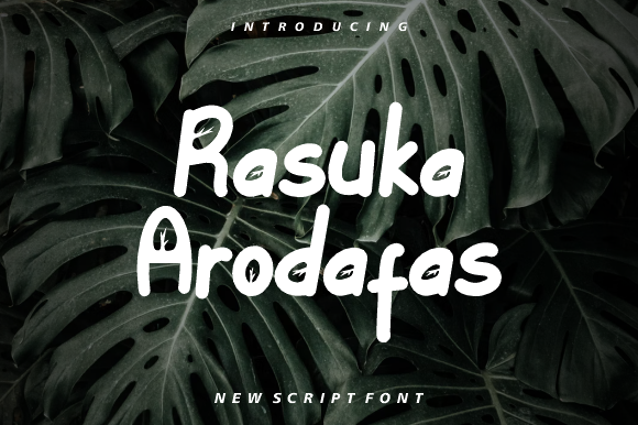 Enhance Your Brand with Rasuka Arodafas Font