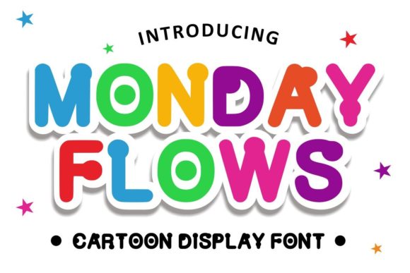 Monday Flows: A Friendly Display Font for Creative Branding