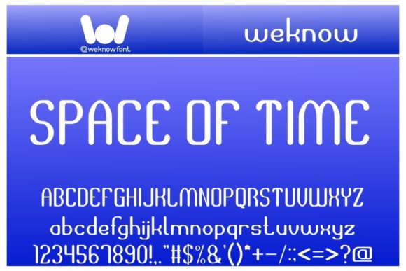 Space of Time: A Display Font for Modern Editorial Design