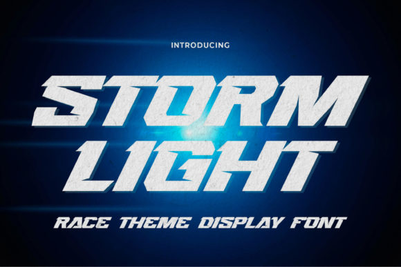 Storm Light: A Bold and Modern Display Font for Eye-Catching Campaigns