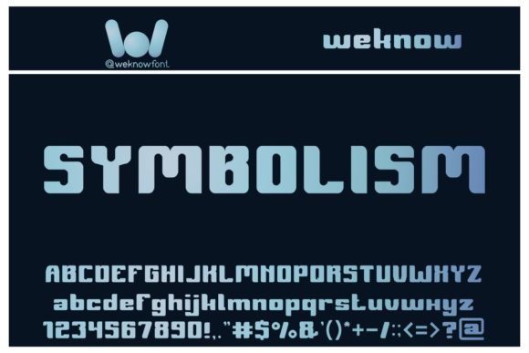 Symbolism: A Premium Font for Eye-Catching Branding