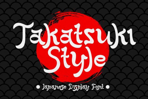 Takatsuki Style: A Unique Japanese Display Font for Web Design