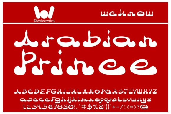 Transform Your Brand with Arabian Prince: A Stylish Display Font