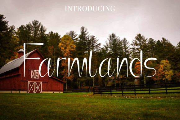 Transform Your Brand with the Playful Farmlands Font