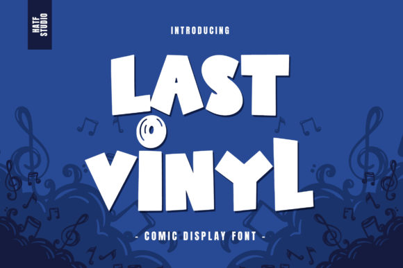 Transform Your Creations with Last Vinyl: A Cool Comic Display Font