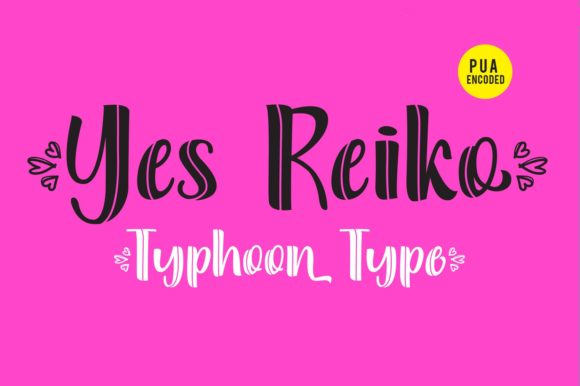 Yes Reiko: A Font That Transforms Your Brand's Visual Story